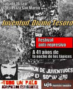 Juventud, Divino Tesoro - (Festival Anti-Represivo)